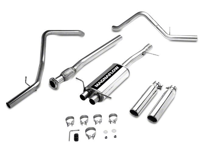 Magnaflow Sierra Mf Series Dual Exhaust System Rear Exit S502364 07 13 53l Sierra 1500 6679