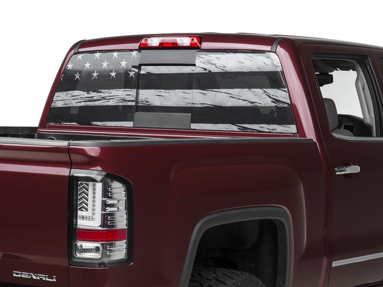 ram 1500 rear window flag decal