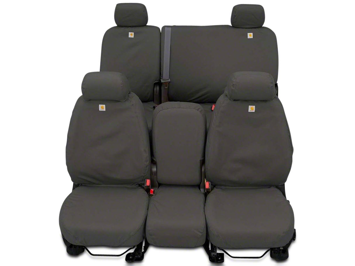 Covercraft Sierra Carhartt Seat Saver Front Seat Covers Gravel S503192 (0713 Sierra 1500 w