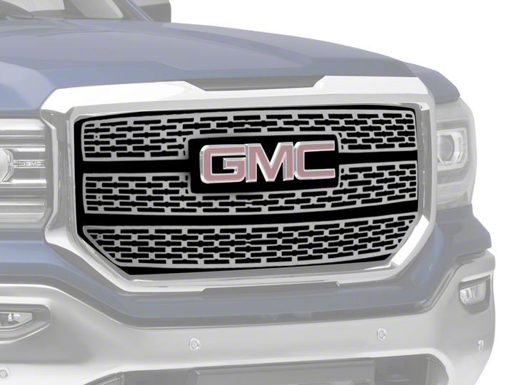 How To Install E And G Denali Style Upper Overlay Grille Chrome 16 17 Sierra 1500 Slt On Your