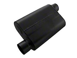 Flowmaster 40 Series Offset/Offset Oval Muffler; 3-Inch Inlet/3-Inch Outlet (Universal; Some Adaptation May Be Required)