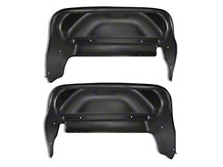 Husky Liners Rear Wheel Well Guards; Black (14-18 Sierra 1500)