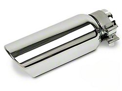4x10-Inch Exhaust Tip; Polished (Fits 2.75-Inch Tailpipe)