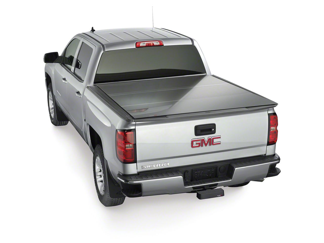 Weathertech Sierra AlloyCover Hard Tri-Fold Tonneau Cover ...