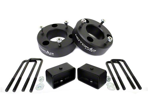 MotoFab Lifts 992WDCH-3F-2R 3 Front and 2 Rear Leveling lift kit for 1999-2006 Chevy Silverado Sierra GMC 2WD 