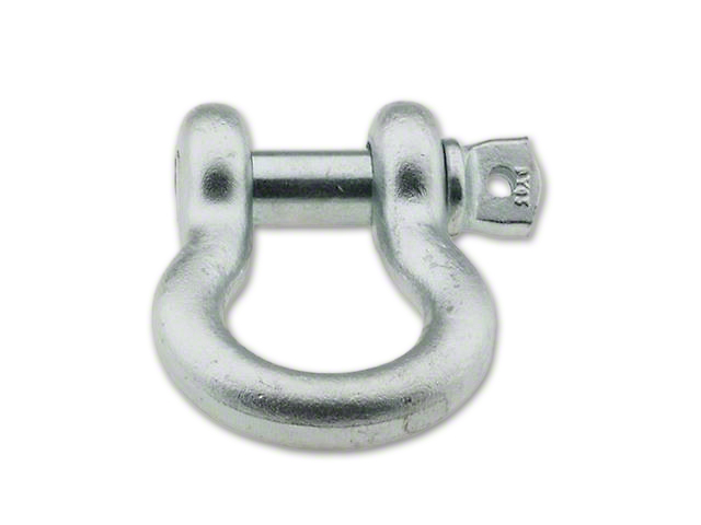 Smittybilt 7/8-Inch 6.5 Ton D-Ring Shackle; Zinc