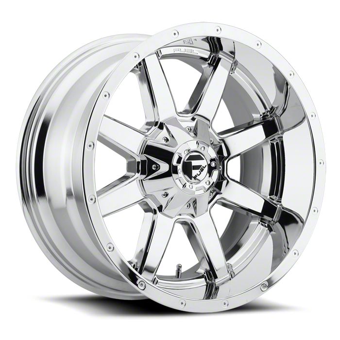Fuel Wheels Sierra Maverick Chrome 6Lug Wheel 18x12; 44mm Offset