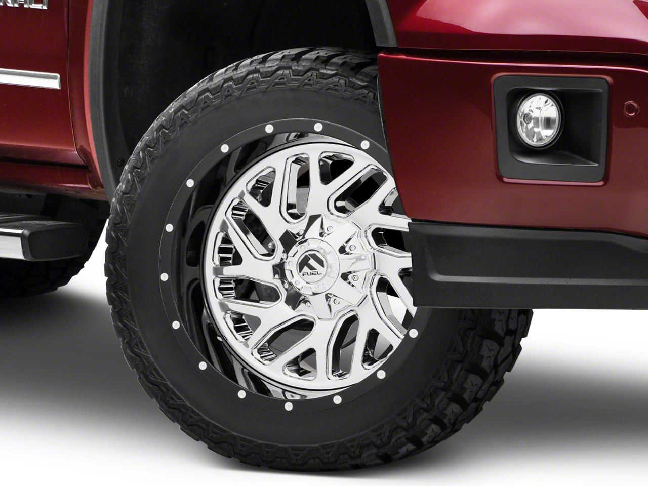 Fuel Wheels Sierra Triton Chrome 6Lug Wheel 20x10; 19mm Offset