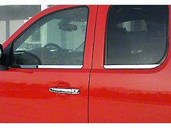 Window Sill Trim; Stainless Steel (07-13 Sierra 1500 Regular Cab, Extended Cab)