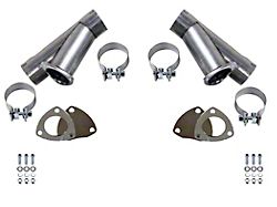 Granatelli Motor Sports Manual Exhaust Cutout; 3-Inch; Pair (Universal; Some Adaptation May Be Required)