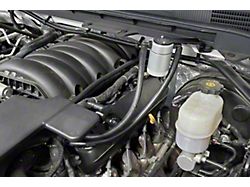 J&L 3.0 Satin Oil Separator; Driver Side (14-18 V8 Sierra 1500)
