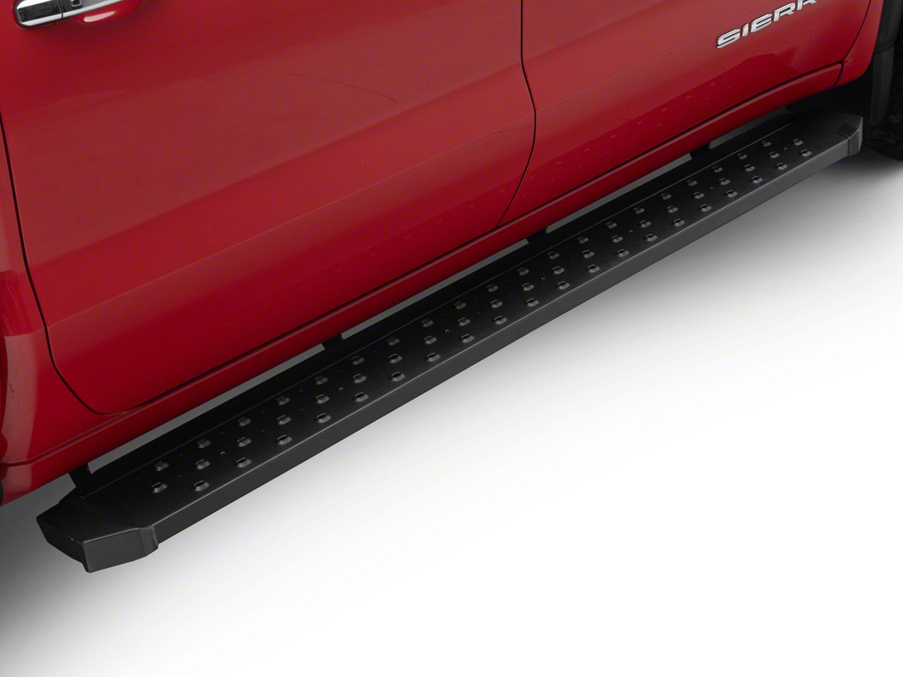 Barricade Sierra 1500 Rattler Steel Running Boards; Black S509862 (19 ...