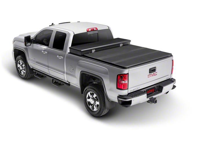 Extang Sierra Solid Fold 2 0 Toolbox Tonneau Cover 84457 19 20 Sierra 1500 W Standard Box