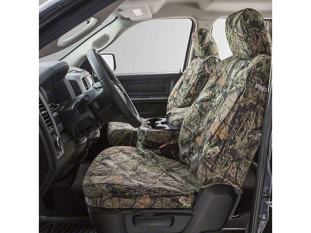 Covercraft Sierra Carhartt SeatSaver 2nd Row Seat Cover - Mossy Oak 2014 Gmc Sierra Back Seat Fold Down