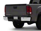 Replacement Rear Bumper; Pre-Drilled for Backup Sensors; Chrome (07-13 Silverado 1500)