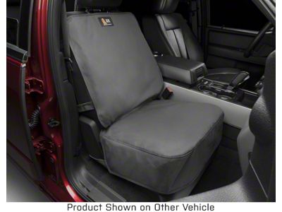 Weathertech Universal Front Bucket Seat Protector; Charcoal (05-23 Tacoma)