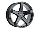 Black Rhino Faro Metallic Black 6-Lug Wheel; 20x9; 15mm Offset (16-23 Tacoma)