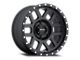 Method Race Wheels MR306 Mesh Matte Black 6-Lug Wheel; 17x8.5; 0mm Offset (05-15 Tacoma)