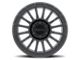Method Race Wheels MR314 Matte Black 6-Lug Wheel; 17x8.5; 0mm Offset (05-15 Tacoma)