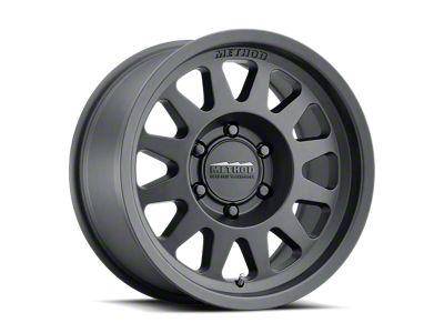 Method Race Wheels MR704 Matte Black Wheel; 17x8.5 (20-23 Jeep Gladiator JT)
