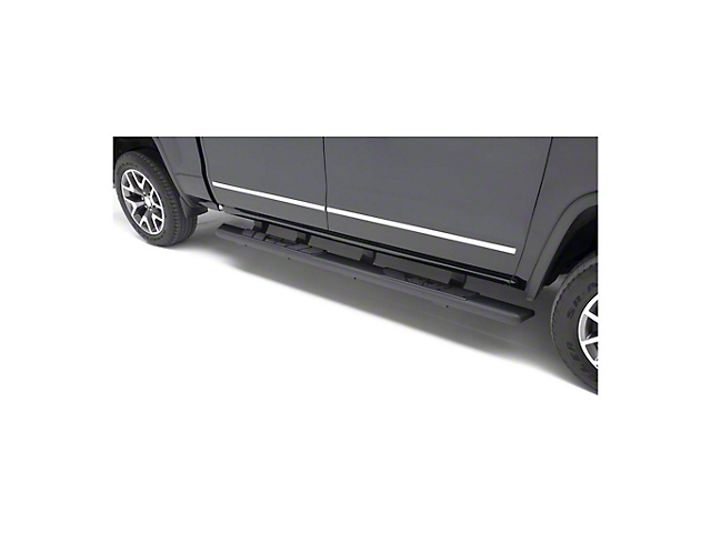 5.50-Inch AscentStep Running Boards without Mounting Brackets; Carbide Black (11-22 F-350 Super Duty SuperCab)
