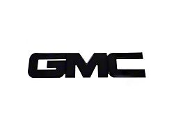 GMC Tailgate Emblem; Black (00-13 Sierra 1500)