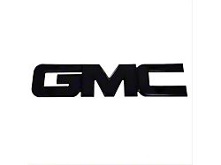 GMC Tailgate Emblem; Black (14-16 Sierra 1500)