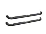 Westin Platinum 4-Inch Oval Side Step Bars; Black (19-26 Silverado 1500 Double Cab)