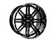 Weld Off-Road Chasm Gloss Black Milled 6-Lug Wheel; 20x9; 0mm Offset (16-23 Tacoma)