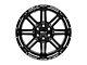 Weld Off-Road Chasm Gloss Black Milled Wheel; 20x10 (18-24 Jeep Wrangler JL)