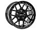 Weld Off-Road Cinch Beadlock Gloss Black Milled 6-Lug Wheel; 17x9; -12mm Offset (16-23 Tacoma)