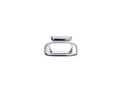 Tailgate Handle Cover without Keyhole; Chrome (07-13 Silverado 1500)
