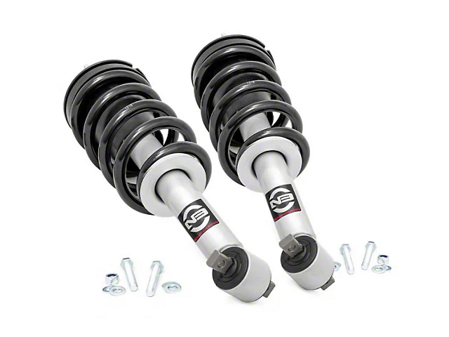 Rough Country 2-Inch Strut Leveling Kit (19-23 Sierra 1500, Excluding AT4 & Denali)
