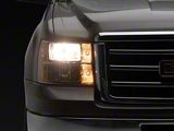 Raxiom Axial Series OEM Style Replacement Headlights; Chrome Housing; Clear Lens (07-13 Sierra 1500)