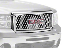 Denali Style Upper Replacement Grille; Chrome (07-13 Sierra 1500)