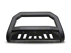 Armordillo Bumper Push Bar; AR Series; With Matte Black Skid Plate; Matte Black (07-18 Sierra 1500)