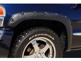 Elite Series Rivet Style Fender Flares; Rear; Textured Black (99-06 Silverado 1500 Fleetside)