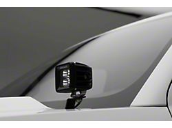 ZRoadz Two 3-Inch LED Light Cubes Hood Hinge Mounting Brackets (14-18 Sierra 1500)