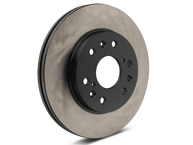 Proven Ground C&L Series OE Replacement Black Coated 6-Lug Rotor; Front (07-18 Sierra 1500)