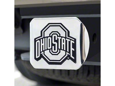 Hitch Cover with Ohio State Logo (Universal; Some Adaptation May Be Required)