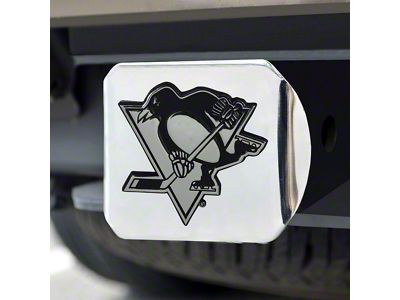 Hitch Cover with Pittsburgh Penguins Logo (Universal; Some Adaptation May Be Required)