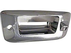 Tailgate Handle Bezel; All Chrome; With Backup Camera and Keyhole (09-13 Sierra 1500)