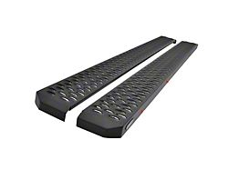 Grate Steps Running Boards; Textured Black (14-18 Silverado 1500 Double Cab)