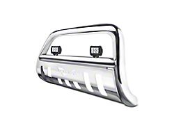 Vanguard Off-Road Bull Bar with 2.50-Inch LED Cube Lights; Stainless Steel (07-13 Silverado 1500)