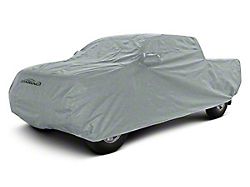 Coverking Coverbound Car Cover; Gray (14-18 Sierra 1500 Double Cab w/ Non-Towing Mirrors)