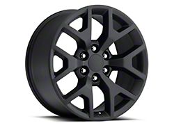 2014 Sierra Replica Satin Black 6-Lug Wheel; 20x9; 27mm Offset (14-18 Sierra 1500)