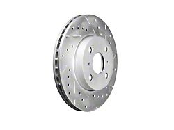 Remmen Brakes Series B130 Cross-Drilled and Slotted 6-Lug Rotors; Front Pair (19-22 Sierra 1500)