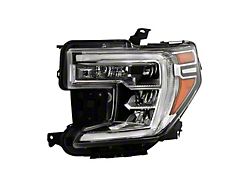 OEM Style Headlight; Chrome Housing; Clear Lens; Driver Side (19-21 Sierra 1500; 2022 Sierra 1500 Limited)