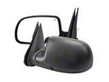 Powered Heated Mirrors; Matte Black (03-06 Sierra 1500)