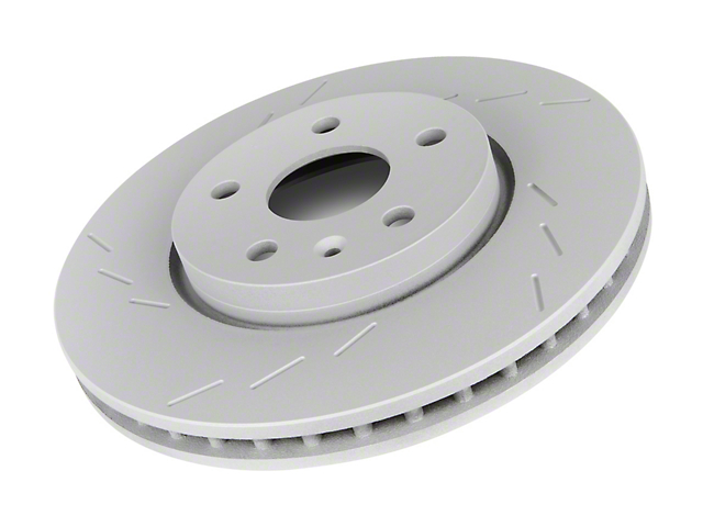 Frozen Rotors Slotted 6-Lug Rotor; Front Driver Side (22-23 Tundra)